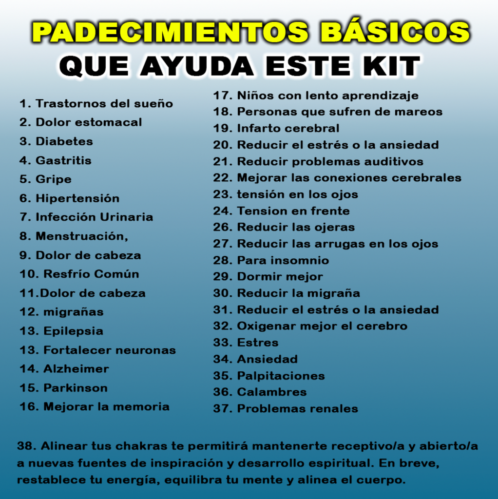 KIT SALUD Y ENERGIA