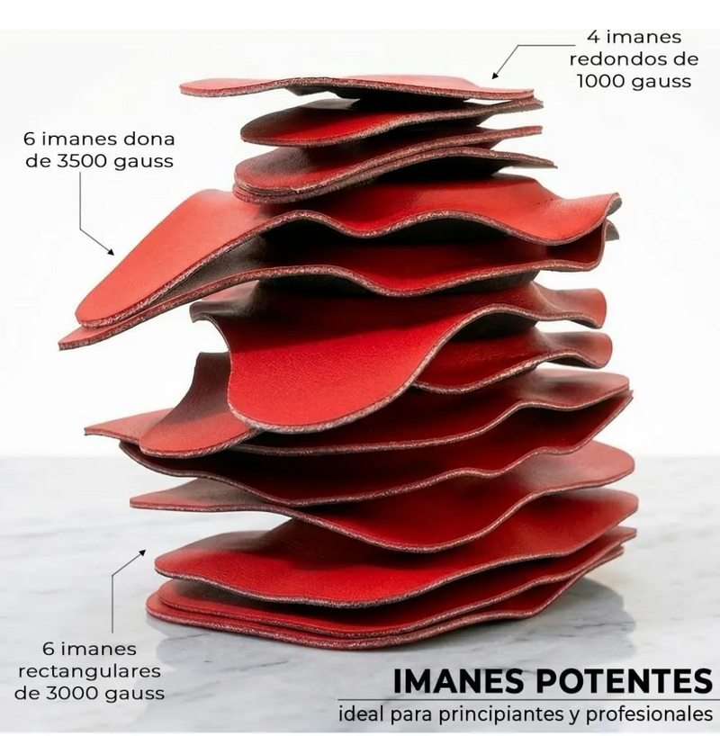 Kit 29 Imanes / 2 Cursos En Video / 5 Manuales/biomagnetismo