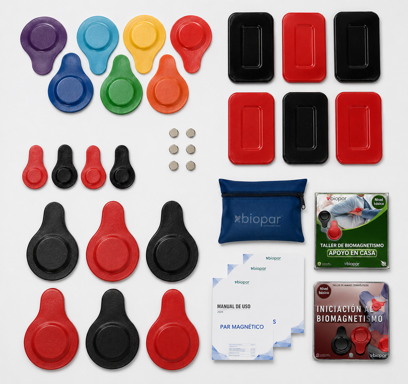 Kit 29 Imanes / 2 Cursos En Video / 5 Manuales/biomagnetismo
