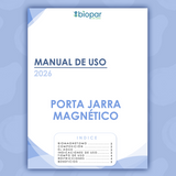 PORTA JARRA MAGNÉTICO PARA IONIZAR EL AGUA